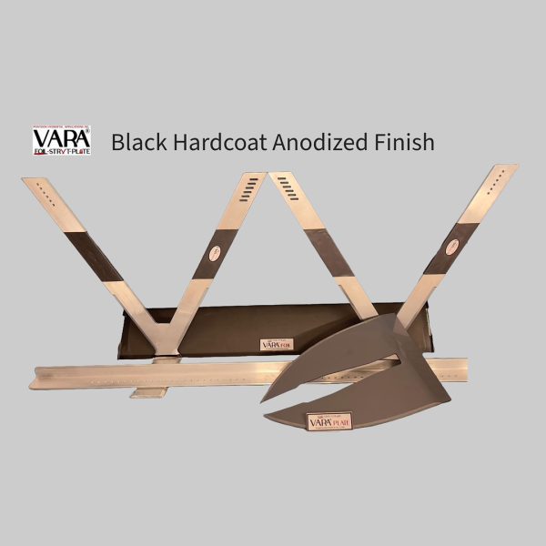 Picture of Black Hardcoat Finish VaraFoil pontoon hydrofoil Kit
