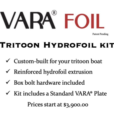 Tritoon VARA® Foil Hydrofoil Kit